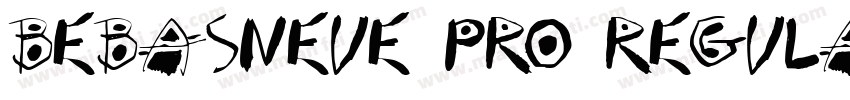 bebasneue pro regula字体转换